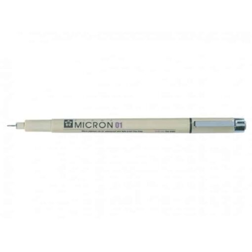Sakura Pigma Micron Fineliner - Zwart -  nr. 01 (0.25 mm)
