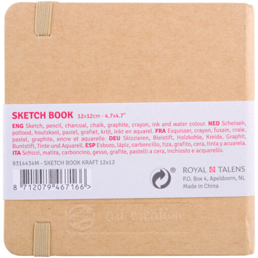 Talens Art Creation schetsboek - Kraft (12x12cm) - Afbeelding 2