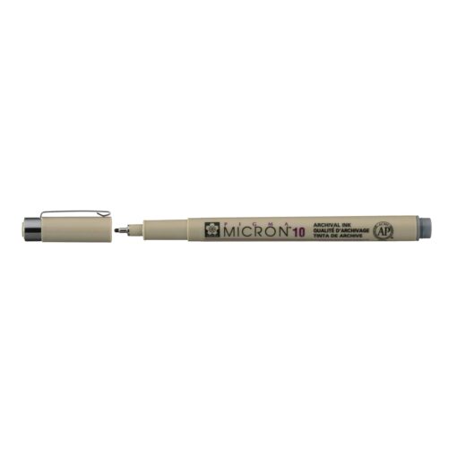 Sakura Pigma Micron Fineliner - koelgrijs - nr. 10 (0.60 mm)