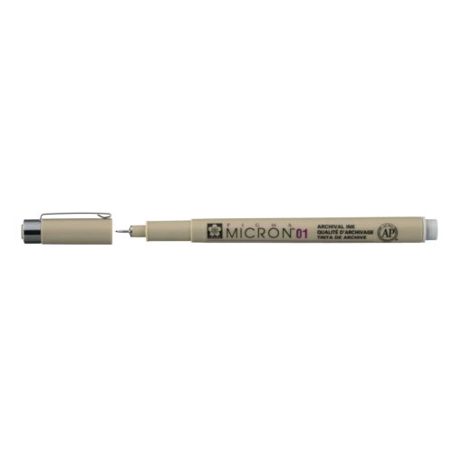 Sakura Pigma Micron Fineliner - licht koelgrijs -  nr. 01 (0.25 mm)