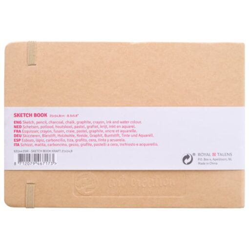 Talens Art Creation schetsboek - kraft (21x14,8cm) - Afbeelding 2
