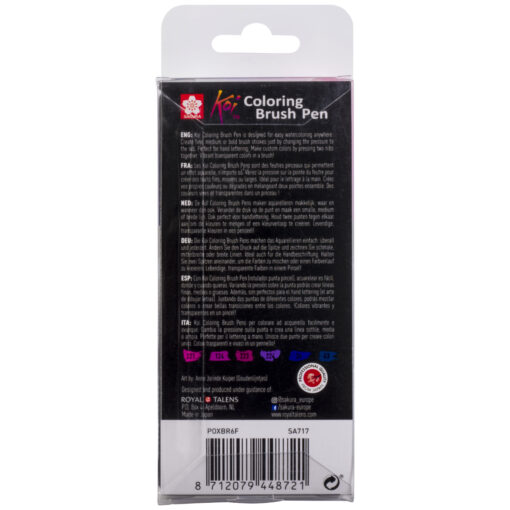 Sakura Koi Coloring Brush Pen - Galaxy- set van 6 - Afbeelding 3