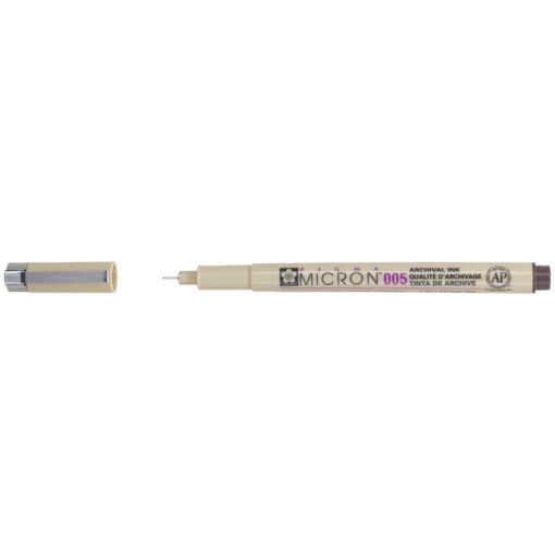 Sakura Pigma Micron Fineliner - Bruin - nr. 005 (0.20 mm) - Afbeelding 3